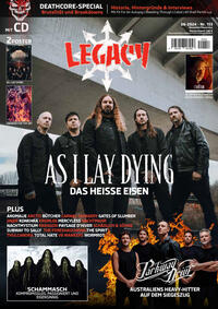 Vorderes Coverbild LEGACY MAGAZIN: THE VOICE FROM THE DARKSIDE