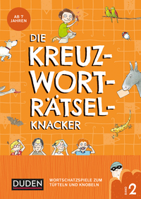 Vorderes Coverbild Die Kreuzworträtselknacker – ab 7 Jahren (Band 2)
