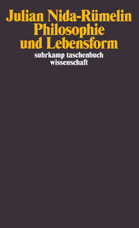 Vorderes Coverbild Philosophie und Lebensform