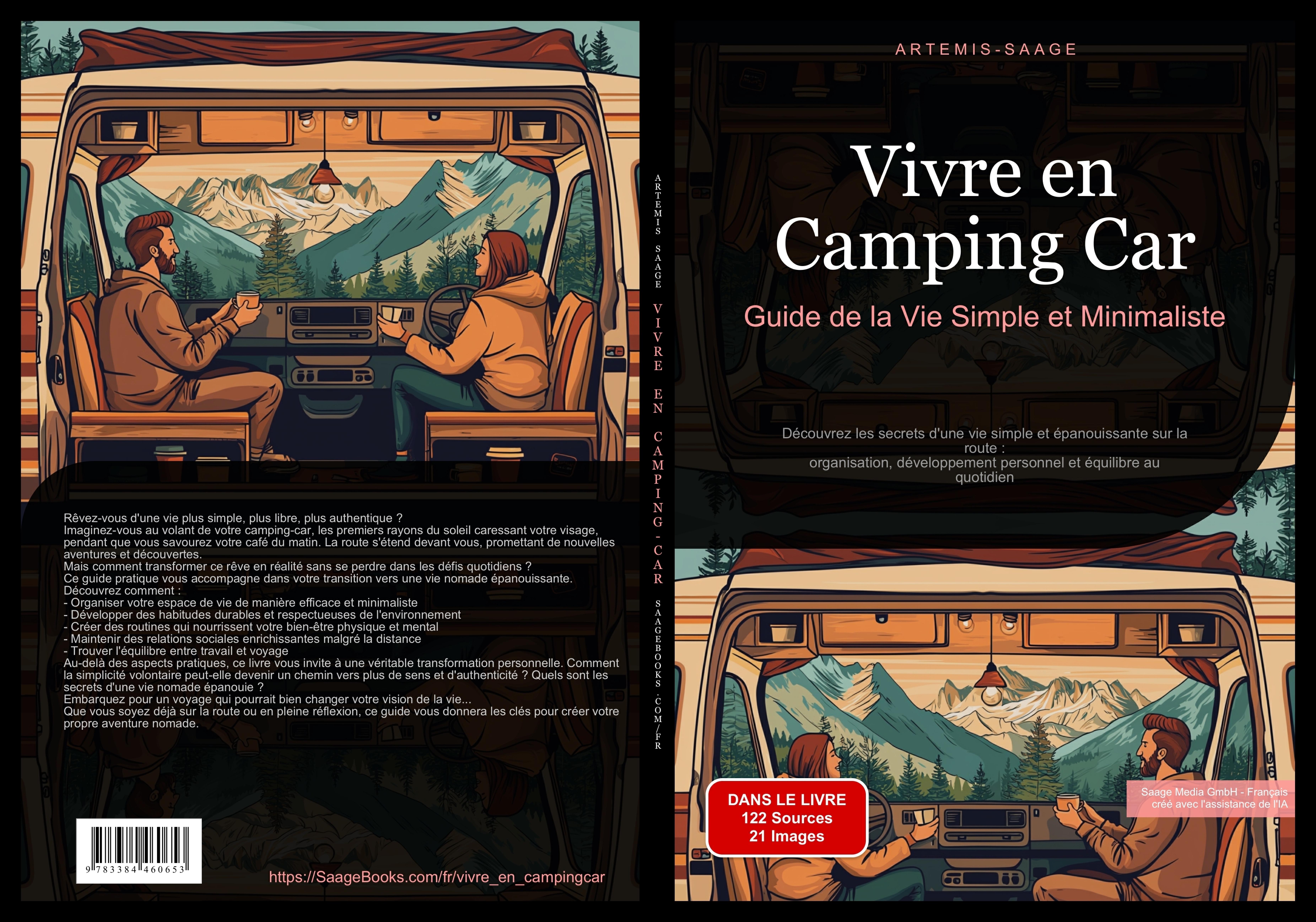 Gesamtes Coverbild Vivre en Camping-Car: Guide de la Vie Simple et Minimaliste