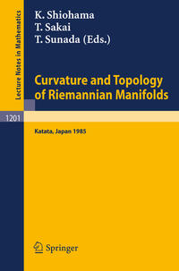Vorderes Coverbild Curvature and Topology of Riemannian Manifolds