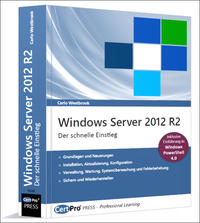 Vorderes Coverbild Windows Server 2012 R2 - Der schnelle Einstieg