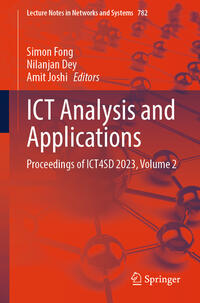 Vorderes Coverbild ICT Analysis and Applications