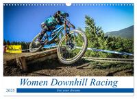 Vorderes Coverbild Women Downhill Racing (Wandkalender 2025 DIN A3 quer), CALVENDO Monatskalender