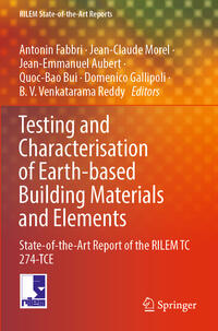 Vorderes Coverbild Testing and Characterisation of Earth-based Building Materials and Elements