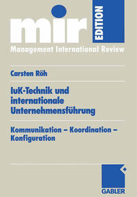 Vorderes Coverbild IuK-Technik und internationale Unternehmensführung
