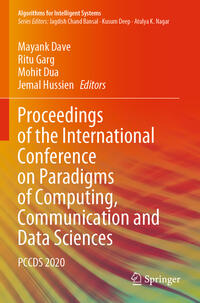 Vorderes Coverbild Proceedings of the International Conference on Paradigms of Computing, Communication and Data Sciences