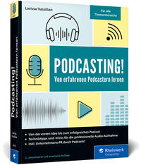 Vorderes Coverbild Podcasting!