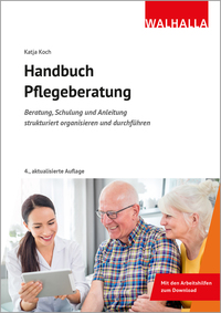 Vorderes Coverbild Handbuch Pflegeberatung