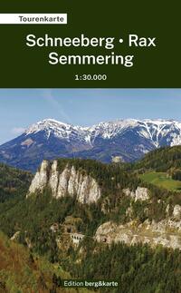 Vorderes Coverbild TopoMap Schneeberg-Rax-Semmering