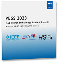 Vorderes Coverbild PESS 2023 – IEEE Power and Energy Student Summit,