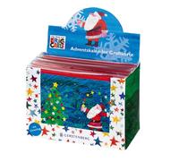 Vorderes Coverbild VE Die kleine Raupe Nimmersatt - Adventskalender-Grußkarten 20 Ex.