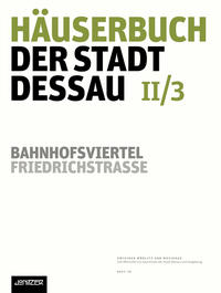 Vorderes Coverbild Häuserbuch der Stadt Dessau II/3
