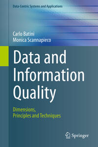 Vorderes Coverbild Data and Information Quality