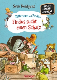 Vorderes Coverbild Pettersson und Findus. Findus sucht einen Schatz