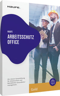 Vorderes Coverbild Haufe Arbeitsschutz Office Gold