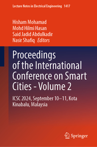 Vorderes Coverbild Proceedings of the International Conference on Smart Cities - Volume 2