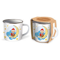 Vorderes Coverbild Trötsch Unser Sandmännchen Emaille Becher Tasse Sandmann