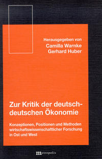 Vorderes Coverbild Zur Kritik der deutsch-deutschen Ökonomie