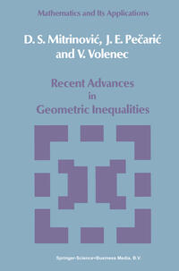 Vorderes Coverbild Recent Advances in Geometric Inequalities