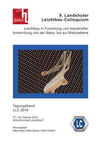 Vorderes Coverbild 9. Landshuter Leichtbau-Colloquium (2019)