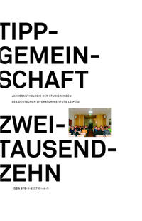 Vorderes Coverbild Tippgemeinschaft 2010