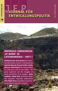 Vorderes Coverbild Journal für Entwicklungspolitik 4-2021