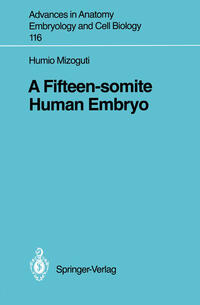 Vorderes Coverbild A Fifteen-somite Human Embryo