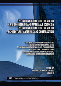 Vorderes Coverbild 8th International Conference on Civil Engineering and Materials Science & 9th International Conference on Architecture, Materials and Construction