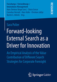 Vorderes Coverbild Forward-looking External Search as a Driver for Innovation