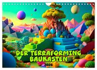 Vorderes Coverbild Der Terraforming-Baukasten (Wandkalender 2026 DIN A4 quer), CALVENDO Monatskalender