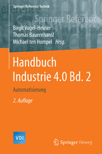 Vorderes Coverbild Handbuch Industrie 4.0 Bd.2
