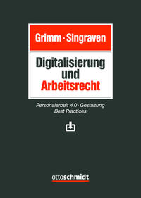 Vorderes Coverbild Digitalisierung und Arbeitsrecht