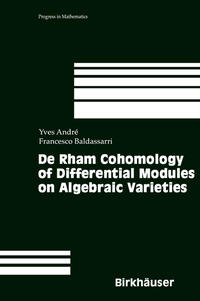 Vorderes Coverbild De Rham Cohomology of Differential Modules on Algebraic Varieties