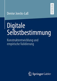 Vorderes Coverbild Digitale Selbstbestimmung