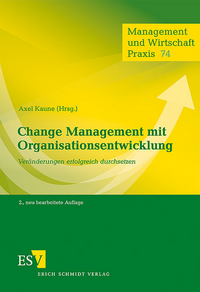 Vorderes Coverbild Change Management mit Organisationsentwicklung