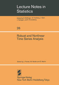 Vorderes Coverbild Robust and Nonlinear Time Series Analysis