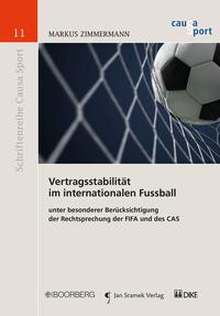 Vorderes Coverbild Vertragsstabilität im internationalen Fussball