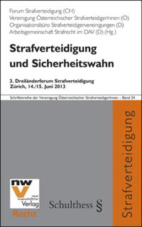 Vorderes Coverbild Strafverteidigung und Sicherheitswahn
