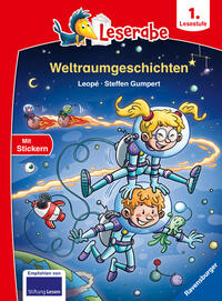 Vorderes Coverbild Leserabe 1. Lesestufe - Weltraumgeschichten