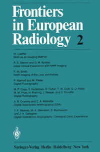 Vorderes Coverbild Frontiers in European Radiology