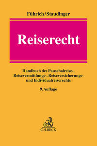 Vorderes Coverbild Reiserecht