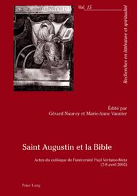 Vorderes Coverbild Saint Augustin et la Bible