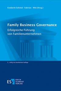 Vorderes Coverbild Family Business Governance