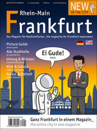 Vorderes Coverbild NEW IN THE CITY Frankfurt/Rhein-Main 2023