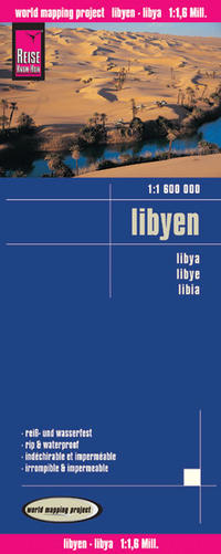 Vorderes Coverbild Reise Know-How Landkarte Libyen (1:1.600.000)