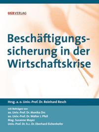 Vorderes Coverbild Beschäftigungssicherung in der Wirtschaftskrise