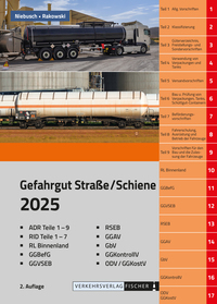 Vorderes Coverbild ADR/RID 2025 - 2. Auflage