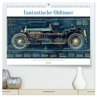 Vorderes Coverbild Fantastische Oldtimer (hochwertiger Premium Wandkalender 2026 DIN A2 quer), Kunstdruck in Hochglanz