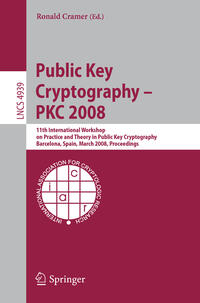 Vorderes Coverbild Public Key Cryptography – PKC 2008